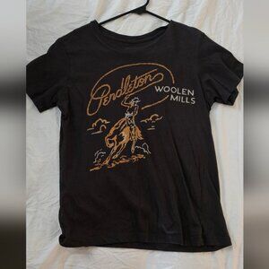 Pendleton Black and Gold Graphic Tee